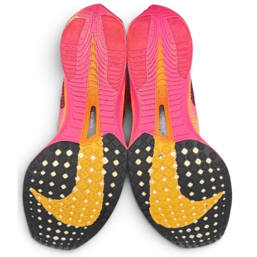 Nike ZoomX Vaporfly 3 Women's Size 9 Pink Orange Carbon Running Shoes DV4130-600 - Picture 8 of 10